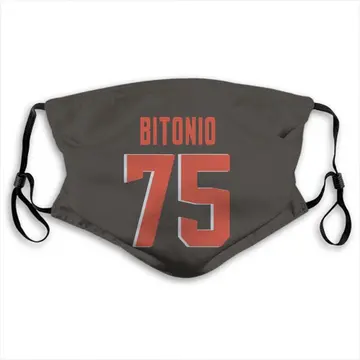 Limited Youth Joel Bitonio Orange Alternate Jersey - #75 Football Cleveland  Browns 100th Season Vapor Untouchable Size S(10-12)