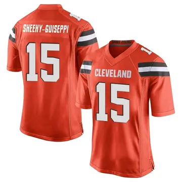 Damon Sheehy-Guiseppi Cleveland Browns Player-Issued #15 White Jersey from  the 2019 NFL Season - Size 40