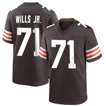 Jedrick Wills Jr. Cleveland Browns Nike Practice-Used #71 White Jersey from  the 2021-22 NFL Season