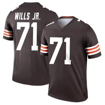 White Men's Jedrick Wills Jr. Cleveland Browns Elite Vapor Jersey