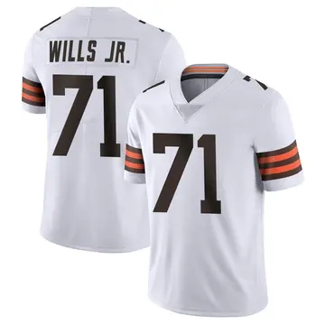 Gray Youth Jedrick Wills Jr. Cleveland Browns Game Atmosphere Fashion Jersey