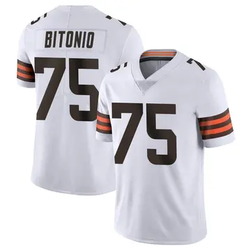 Joel Bitonio Cleveland Browns Practice-Used #75 Brown Jersey from the  2021-22 NFL Season