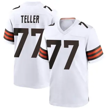 NFL Auction  Crucial Catch - Browns Wyatt Teller Game Worn Jersey  (10/9/22) Size 46