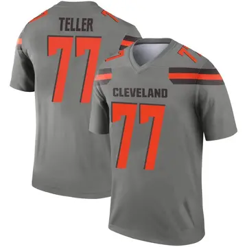 Cleveland Browns Wyatt Teller #77 Nike Men's Brown Official NFL Game  Jersey