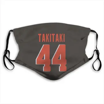 Limited Men's Sione Takitaki Orange Alternate Jersey - #44 Football  Cleveland Browns Vapor Untouchable