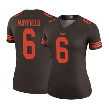 baker mayfield jersey color rush