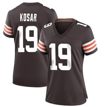 1987-89 Bernie Kosar Game Worn Cleveland Browns Jersey. , Lot #53070