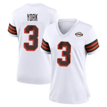 Cade York Jersey, Cade York Legend, Game & Limited Jerseys, Uniforms -  Browns Store