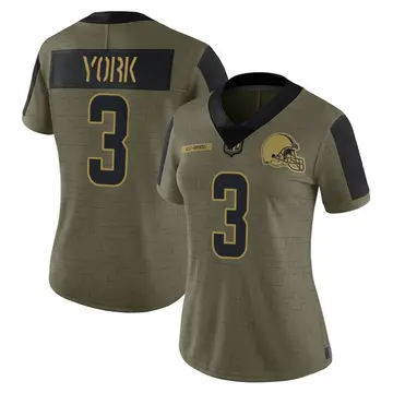 Cade York Jersey, Cade York Legend, Game & Limited Jerseys, Uniforms -  Browns Store