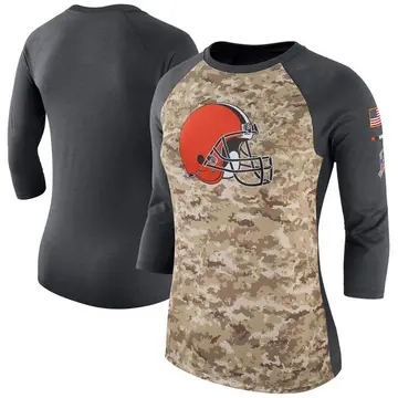 Men's Nike Olive Cleveland Browns 2021 Salute To Service Performance Long  Sleeve T-Shirt