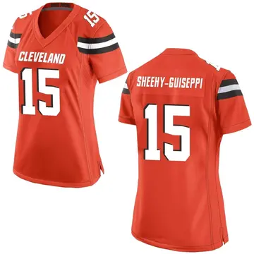 Damon Sheehy-Guiseppi Cleveland Browns Player-Issued #15 White Jersey from  the 2019 NFL Season - Size 40