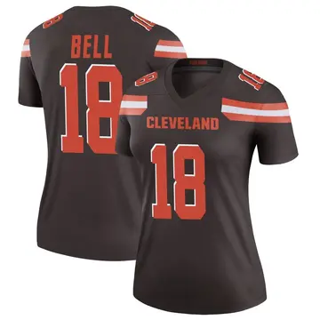 Lids David Bell Cleveland Browns Fanatics Authentic Game-Used #18 Brown  Jersey vs. New Orleans Saints on December 24, 2022