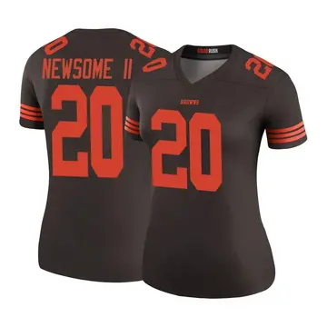 Cleveland Browns Nike Home Game Team Colour Jersey - Brown - Greg Newsome  II - Mens