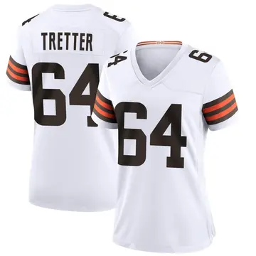 2020 Cleveland Browns J.C. Tretter #64 Game Used Brown Practice Jersey 44+2  095