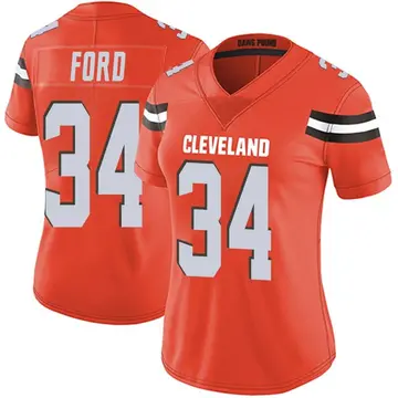 Top-selling Item] Cleveland Browns Jerome Ford 34 White Vapor Limited 3D  Unisex Jersey