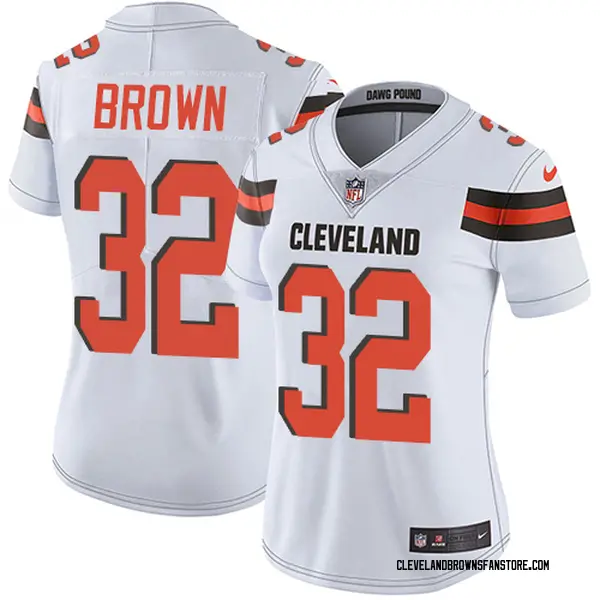 white cleveland browns jersey