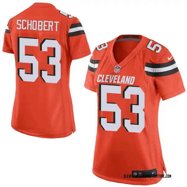 cleveland browns orange jersey