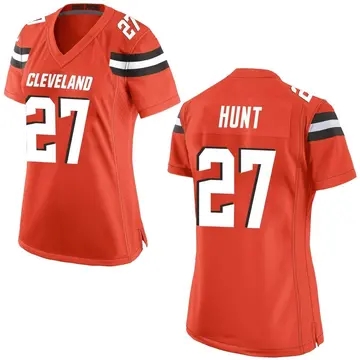 Cleveland Browns Kareem Hunt Brown Jersey - All Stitched - Vgear