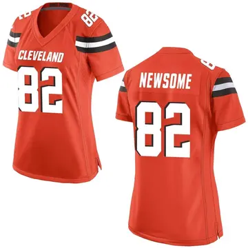 Lot Detail - Late 1980s Ozzie Newsome Cleveland Browns Game-Used &  Autographed Road Durene Jersey (JSA • Sourced From Team Dry Cleaners)