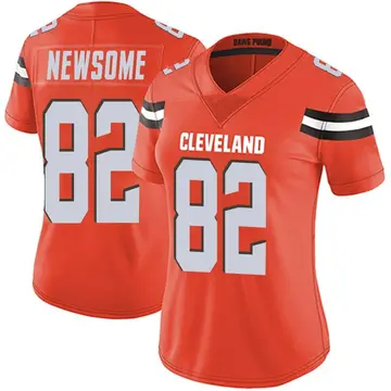 Lot Detail - Late 1980s Ozzie Newsome Cleveland Browns Game-Used &  Autographed Road Durene Jersey (JSA • Sourced From Team Dry Cleaners)