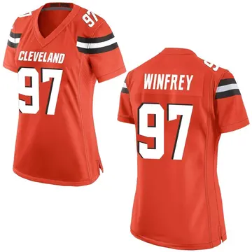 Top-selling Item] Cleveland Browns Perrion Winfrey 97 White Vapor Limited  3D Unisex Jersey