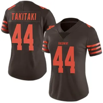 Women's Nike Sione Takitaki Brown Cleveland Browns Game Jersey – Sport  Stars Apparel