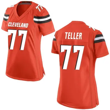 NFL Auction  Crucial Catch - Browns Wyatt Teller Game Worn Jersey  (10/9/22) Size 46