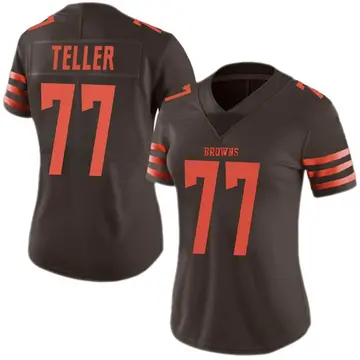 NFL Auction  Crucial Catch - Browns Wyatt Teller Game Worn Jersey  (10/9/22) Size 46