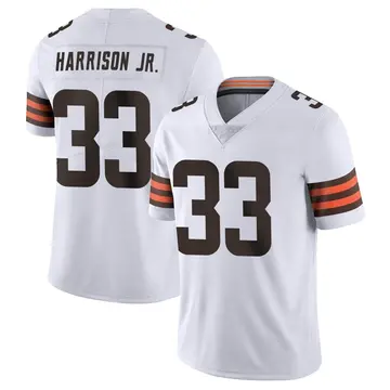 Lids Ronnie Harrison Jr. Cleveland Browns Fanatics Authentic Game-Used #33  White Jersey vs. Pittsburgh Steelers on January 8, 2023